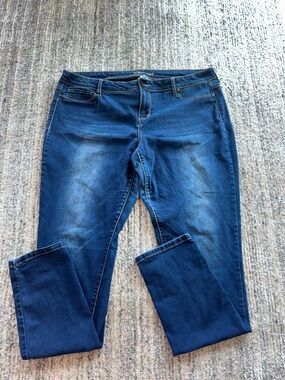 Maurices Dark Blue Strecthy Skinny Jeans